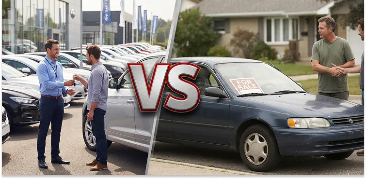 Should You Buy a Car From a Dealership or a Private Seller
