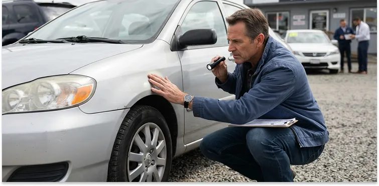 Top 10 Signs a Used Car Has Been in an Accident