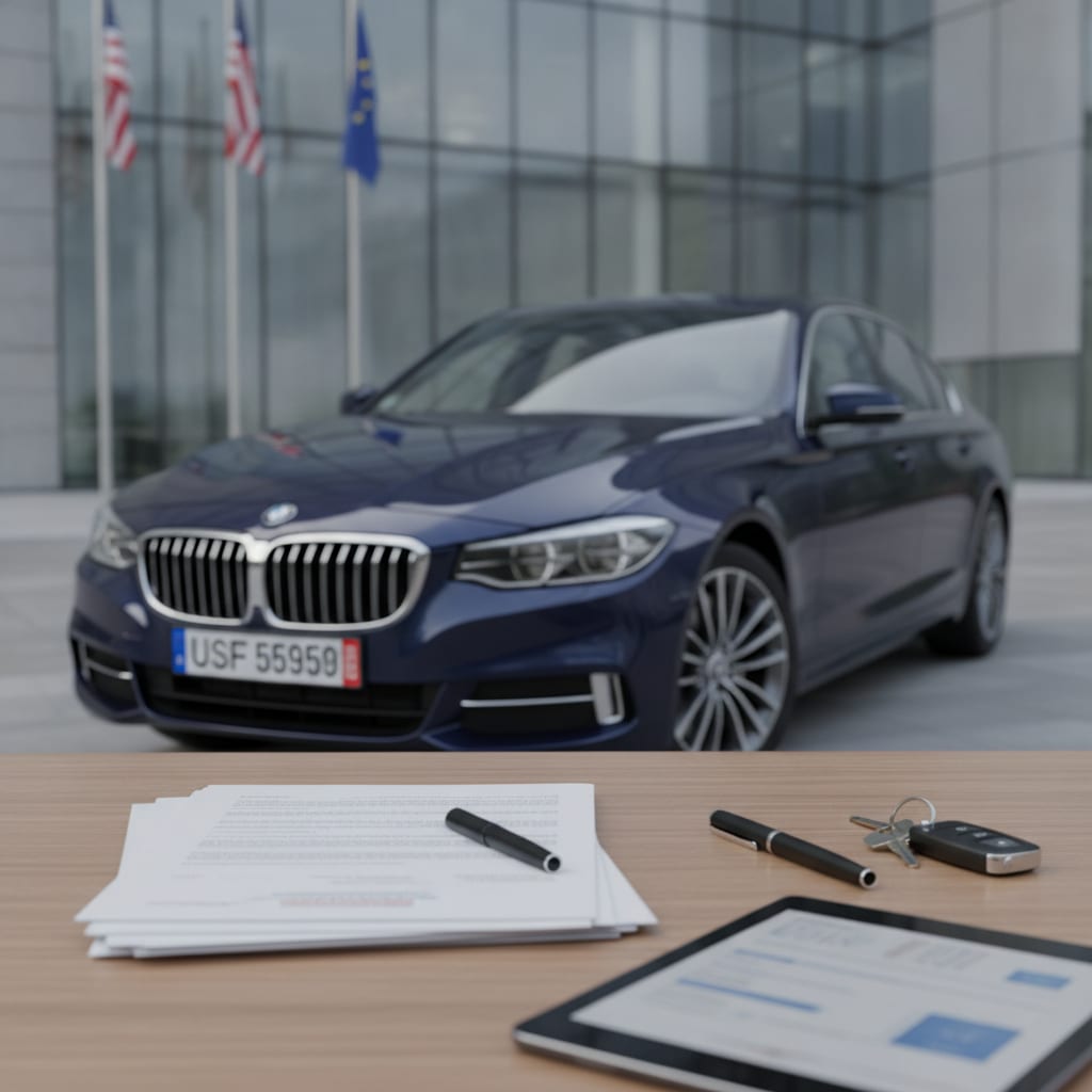 How to Register a Car with USAREUR Plates