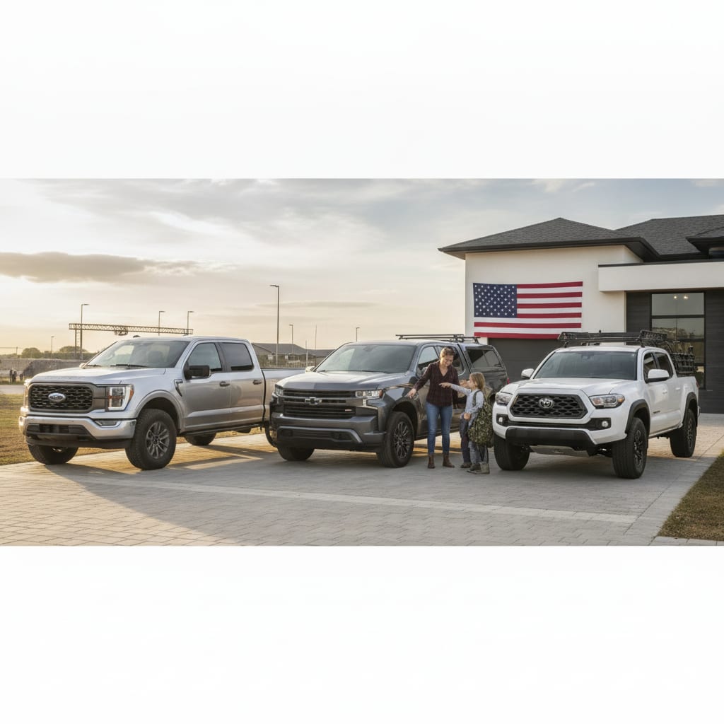 Best Used Pickup Trucks for Military Families 2026
