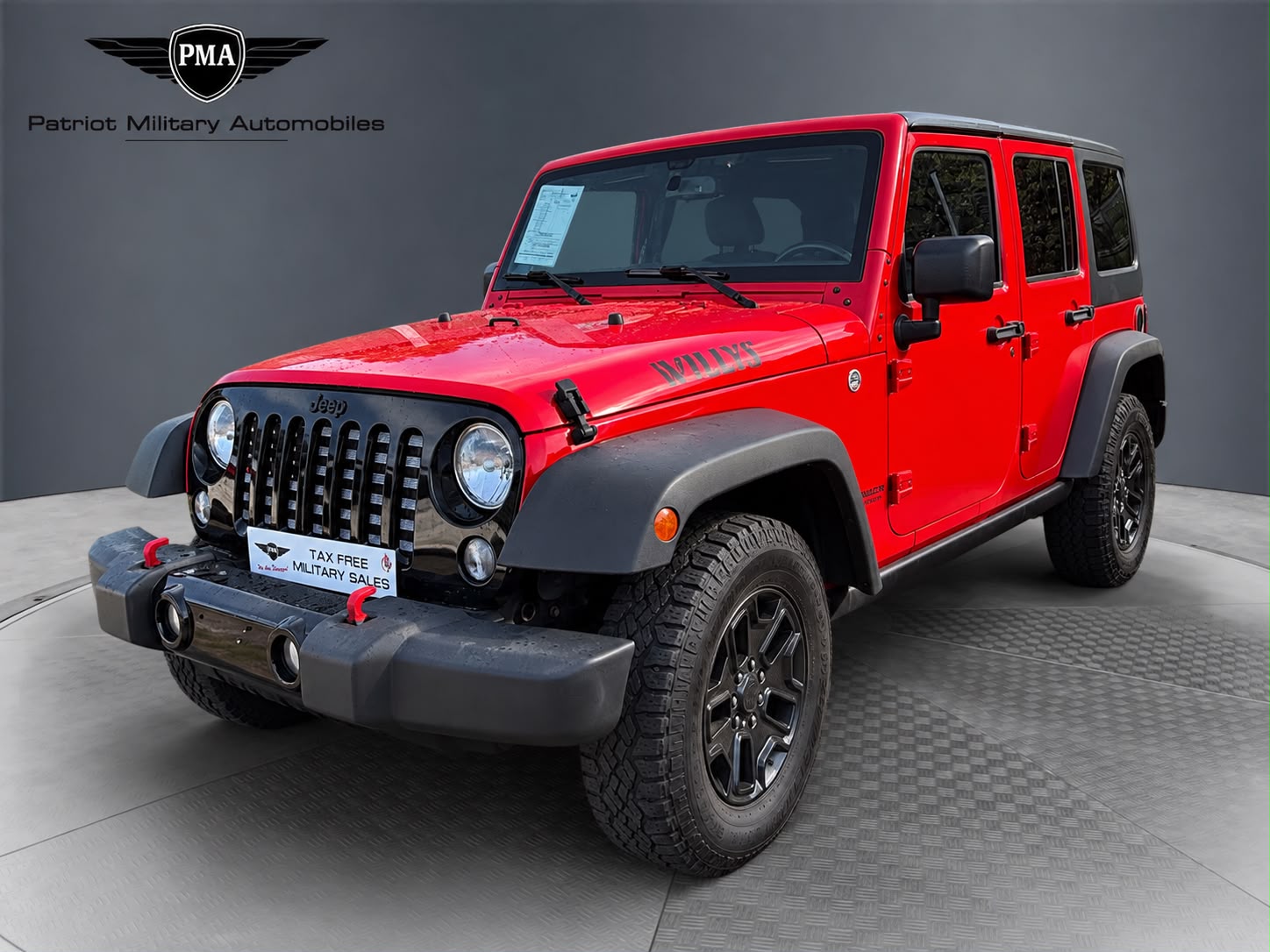2017 Jeep Wrangler Unlimited Willys Wheeler 4x4 – photo 1 of 12
